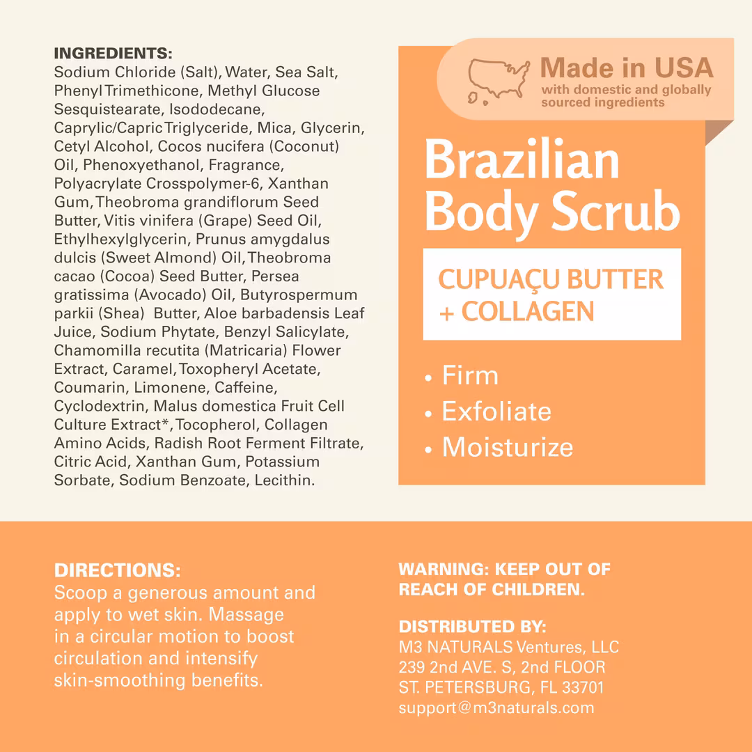 M3  Brazilian Body Scrub