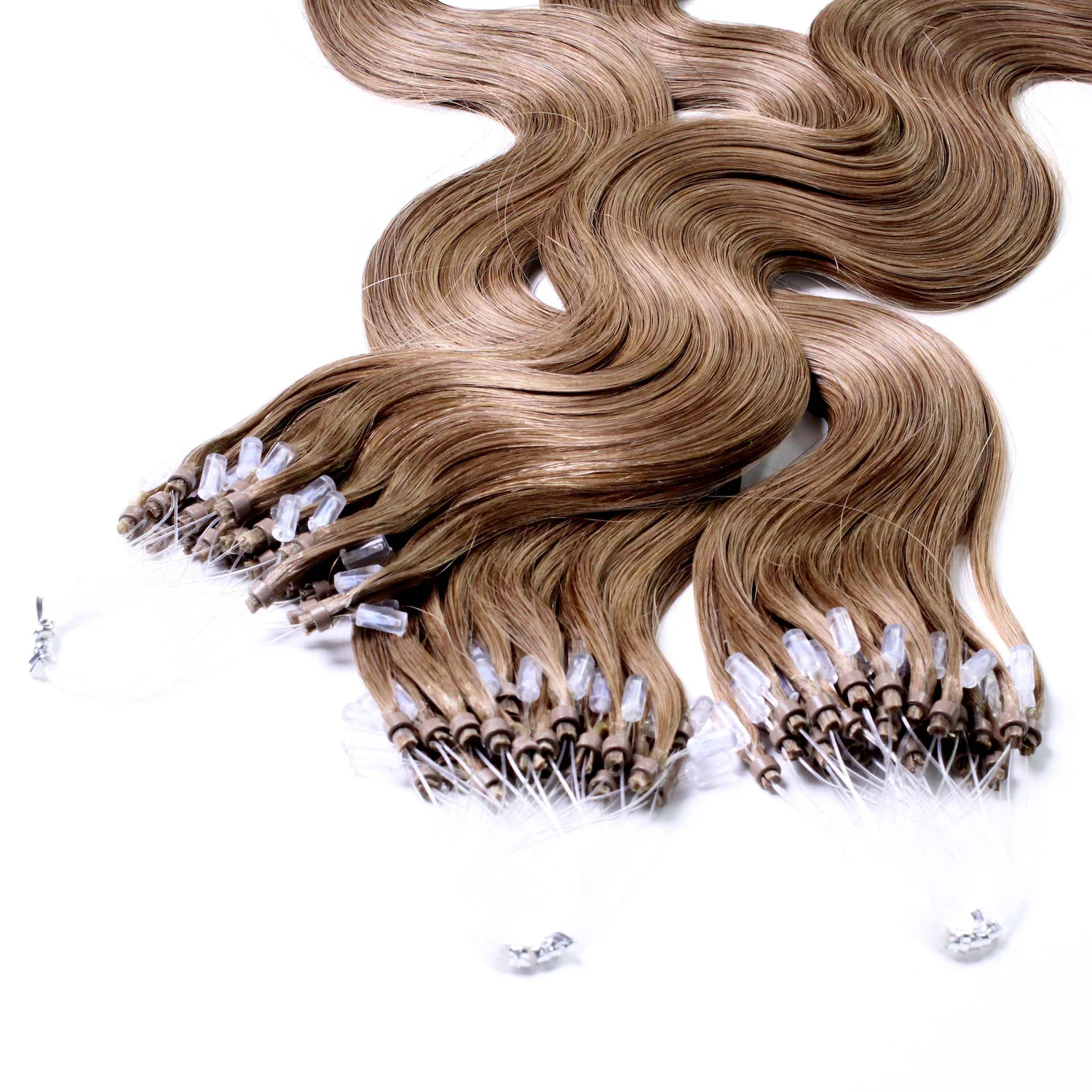 Microring Extensions Echthaar #8/1 Hellblond Asch 0.5g