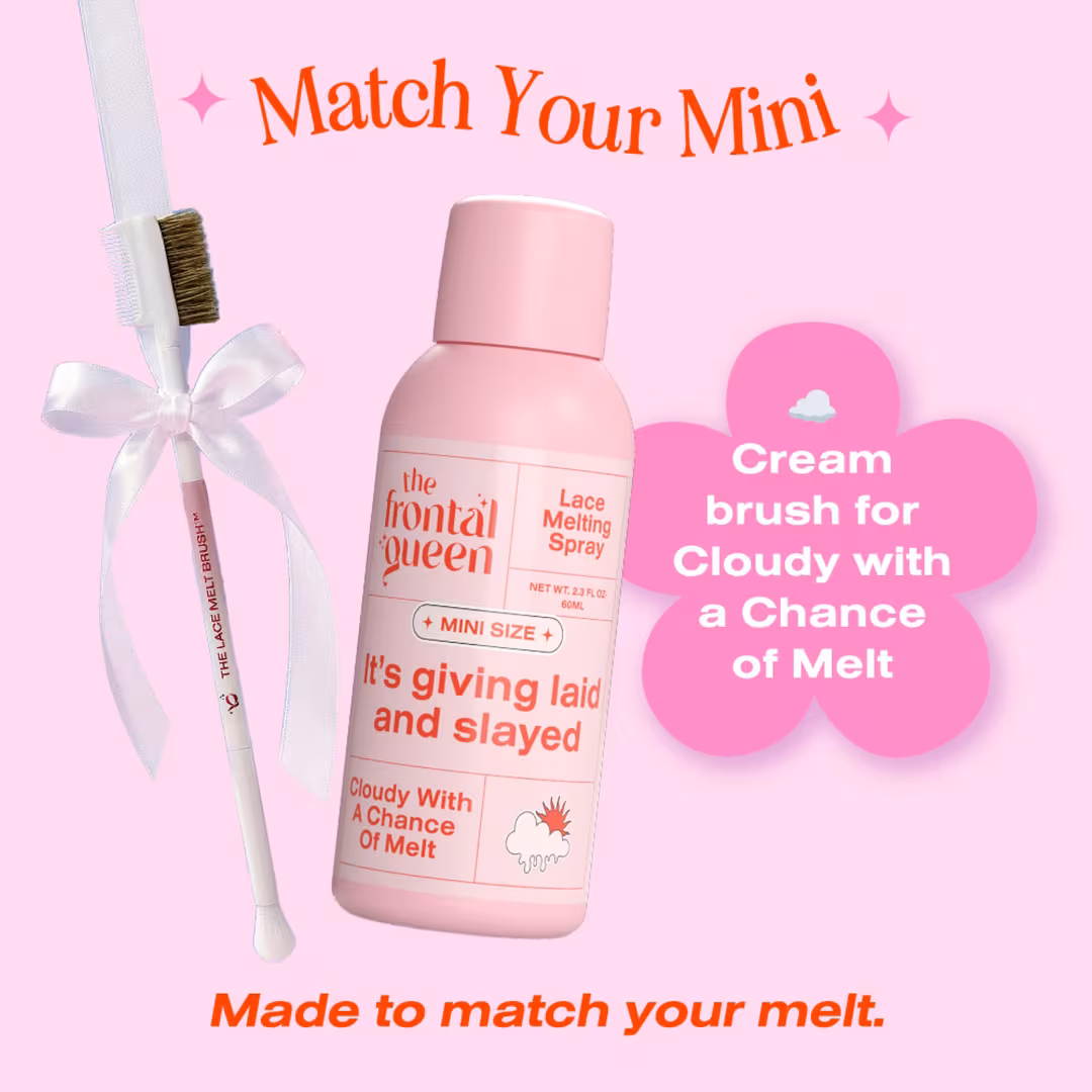 The Frontal Queen  The Lace Melt Brush