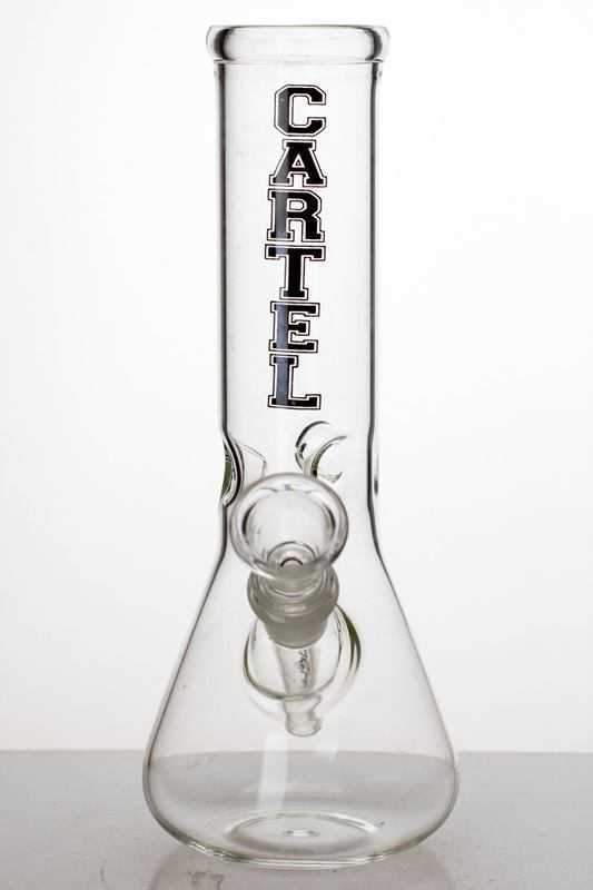 Smoke Arsenal clear glass water bong