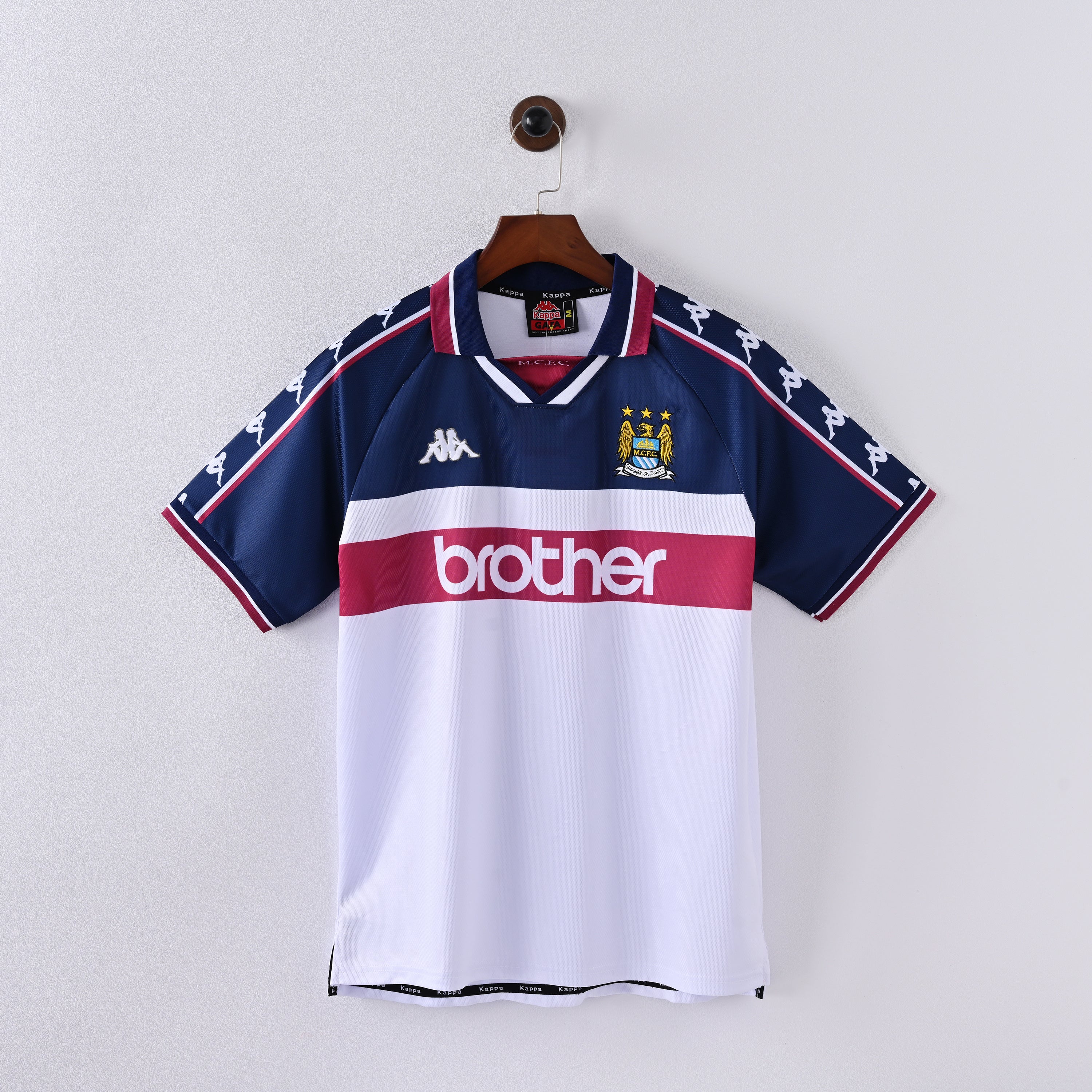 Manchester City Retro Vintage Away Jersey Men 1997-1998