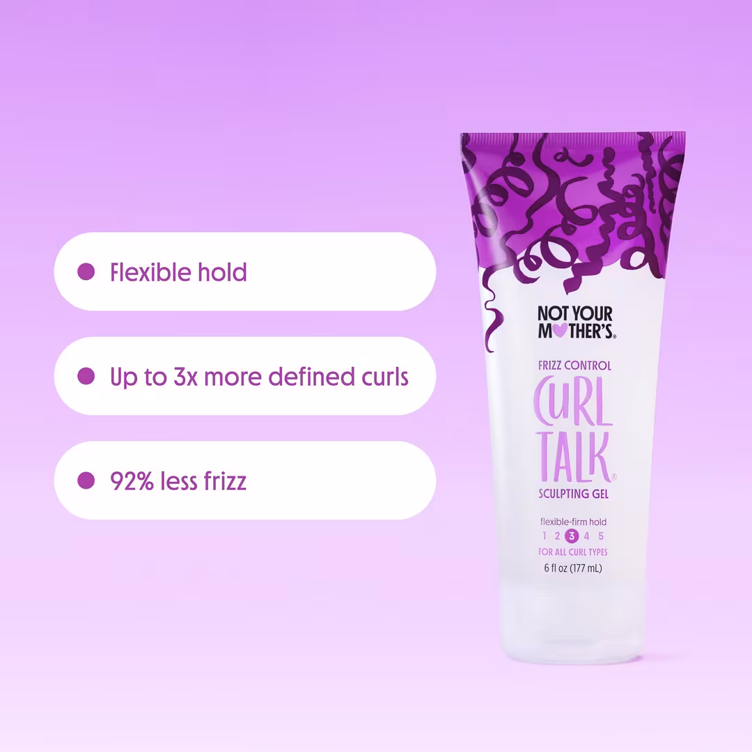 Not Your Mother's  Curl Talk Frizz Control Hair Sculpting Gel