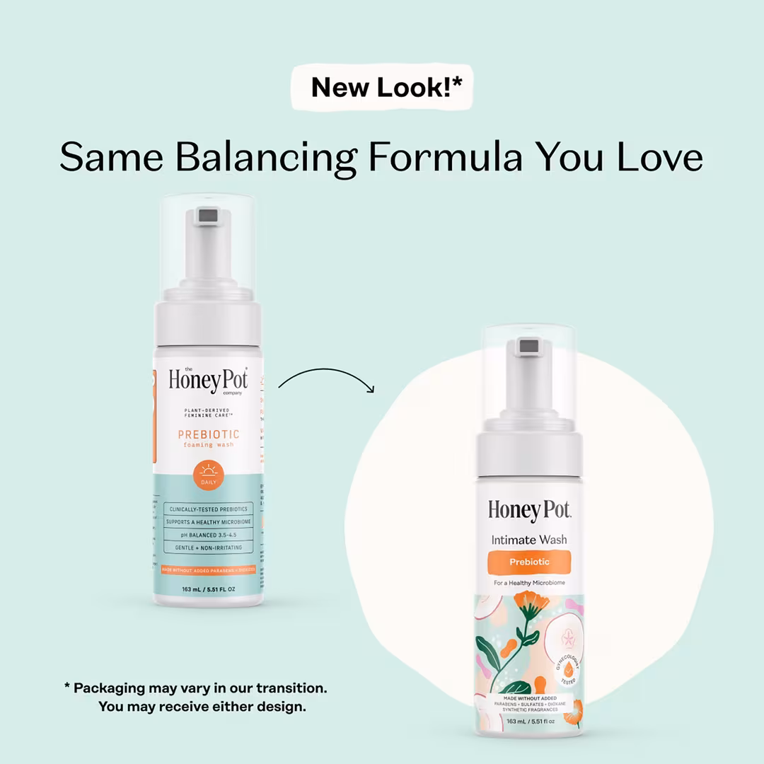 Honey Pot  Prebiotic Foaming Vulva Wash