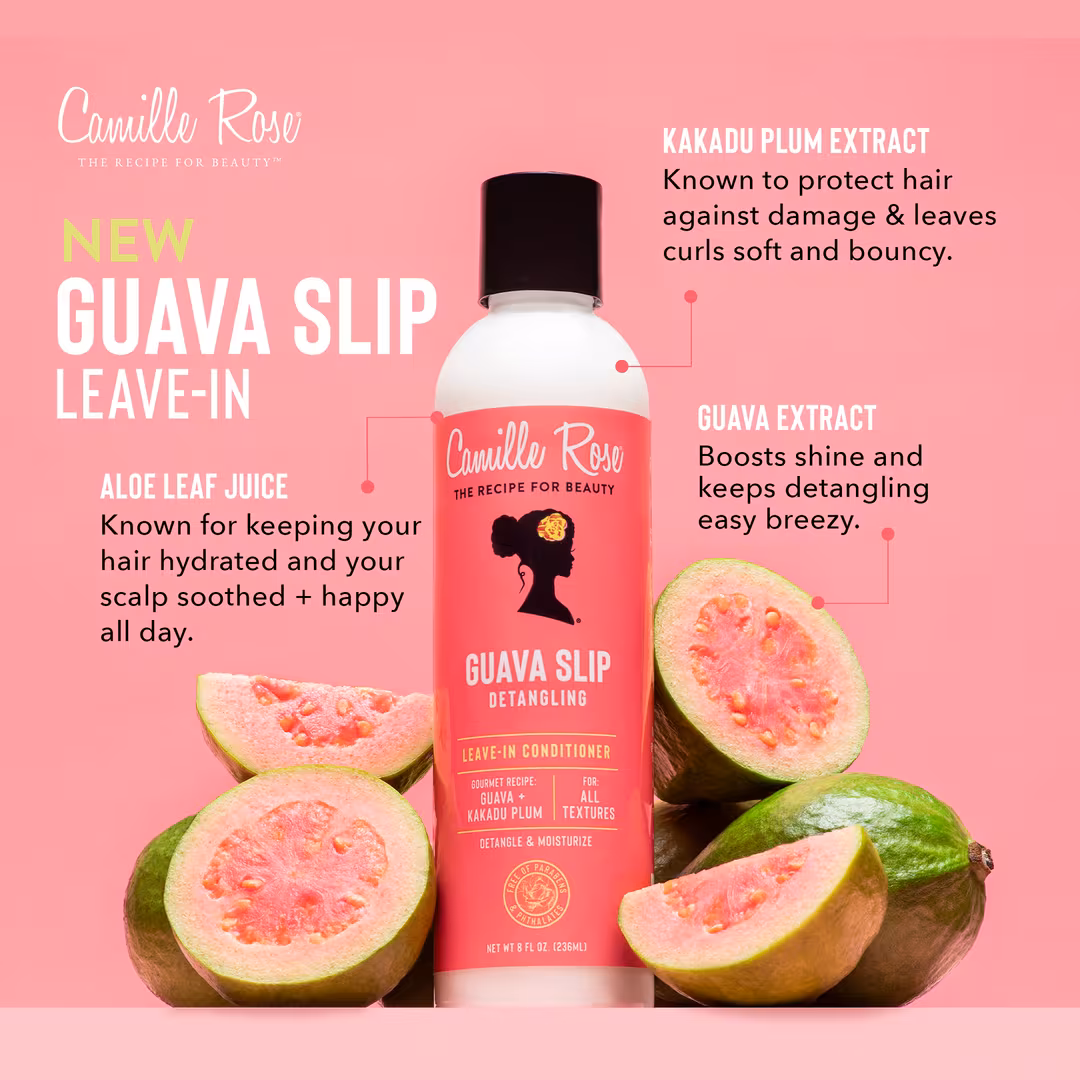 Camille Rose  Guava Slip Detangling Leave-In