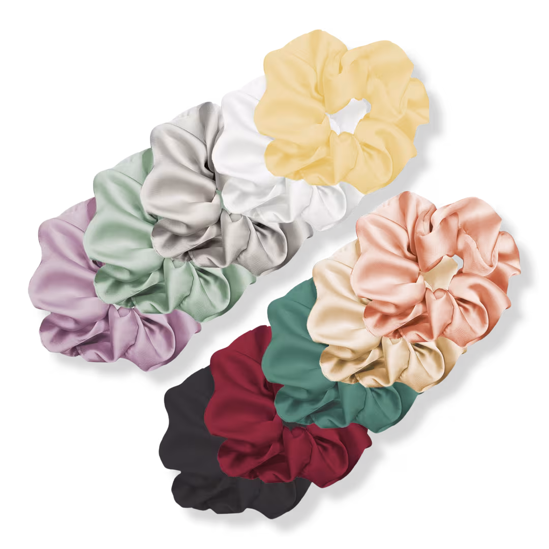 Pink Pewter  Luxe Plush Scrunchie - Smoothie Pack