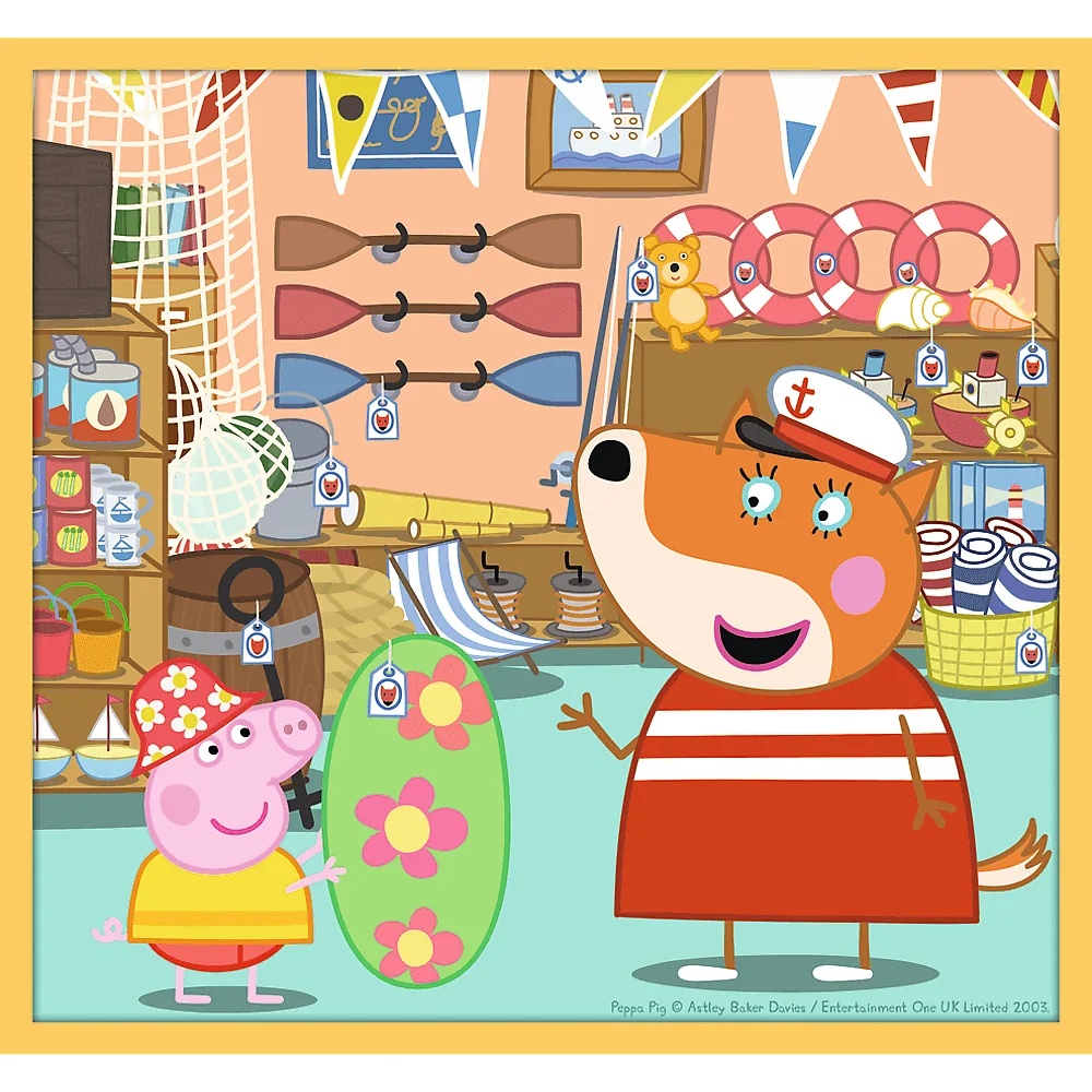 Puzzle 10W1 Świnka Peppa Poznaj Świnkę Peppę