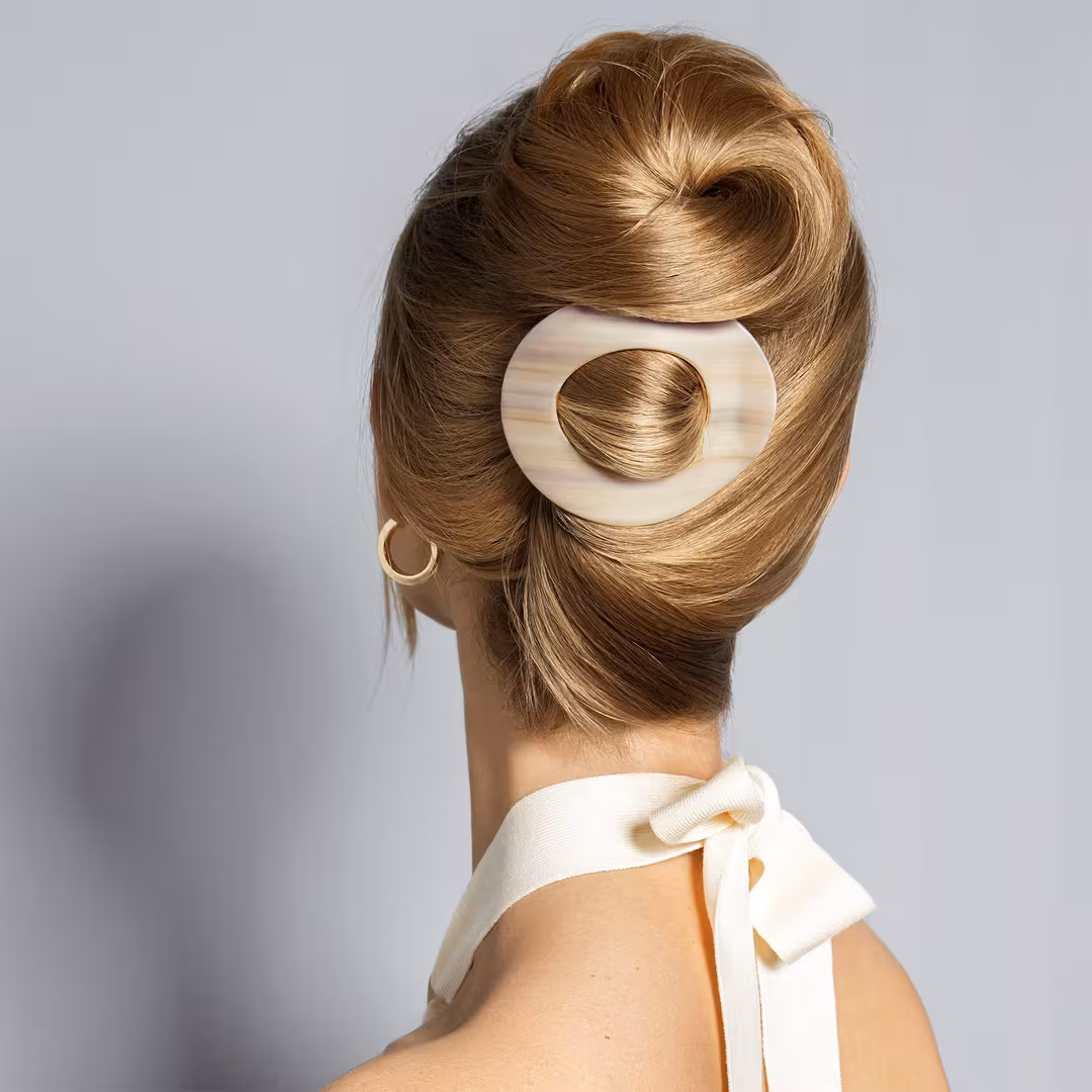 The Hair Edit  Quiet Luxury Flat Lay Claw Clip