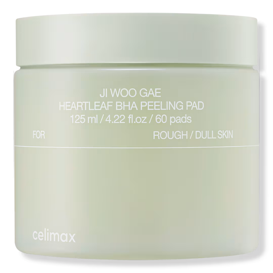 celimax  Jiwoogae Heartleaf BHA Peeling & Exfoliating Pads
