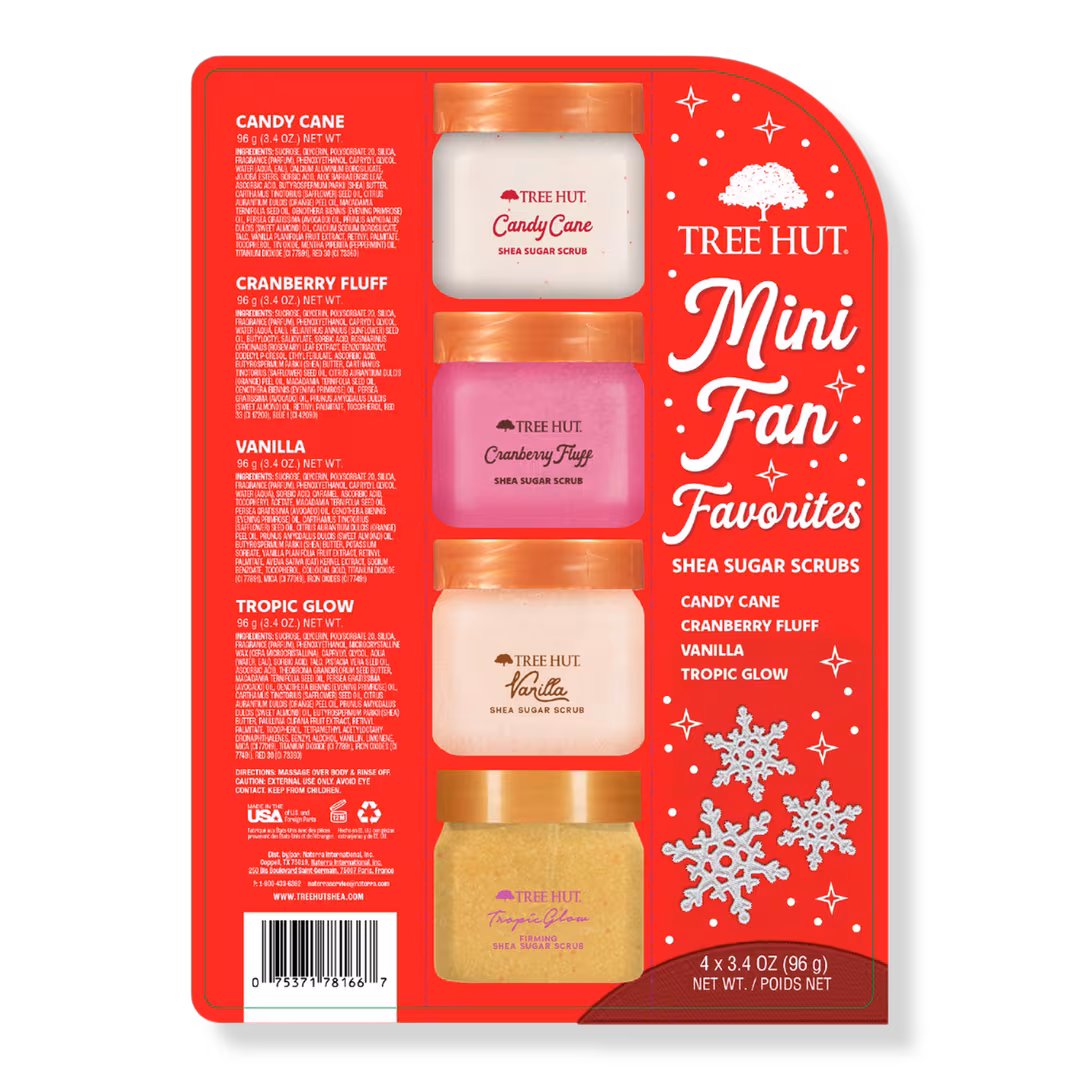 Tree Hut  Holiday Mini Fan Favorites Gift Set