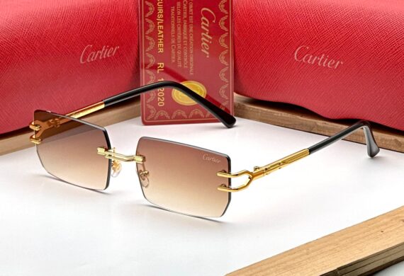 Cartier rimless sunglasses 6