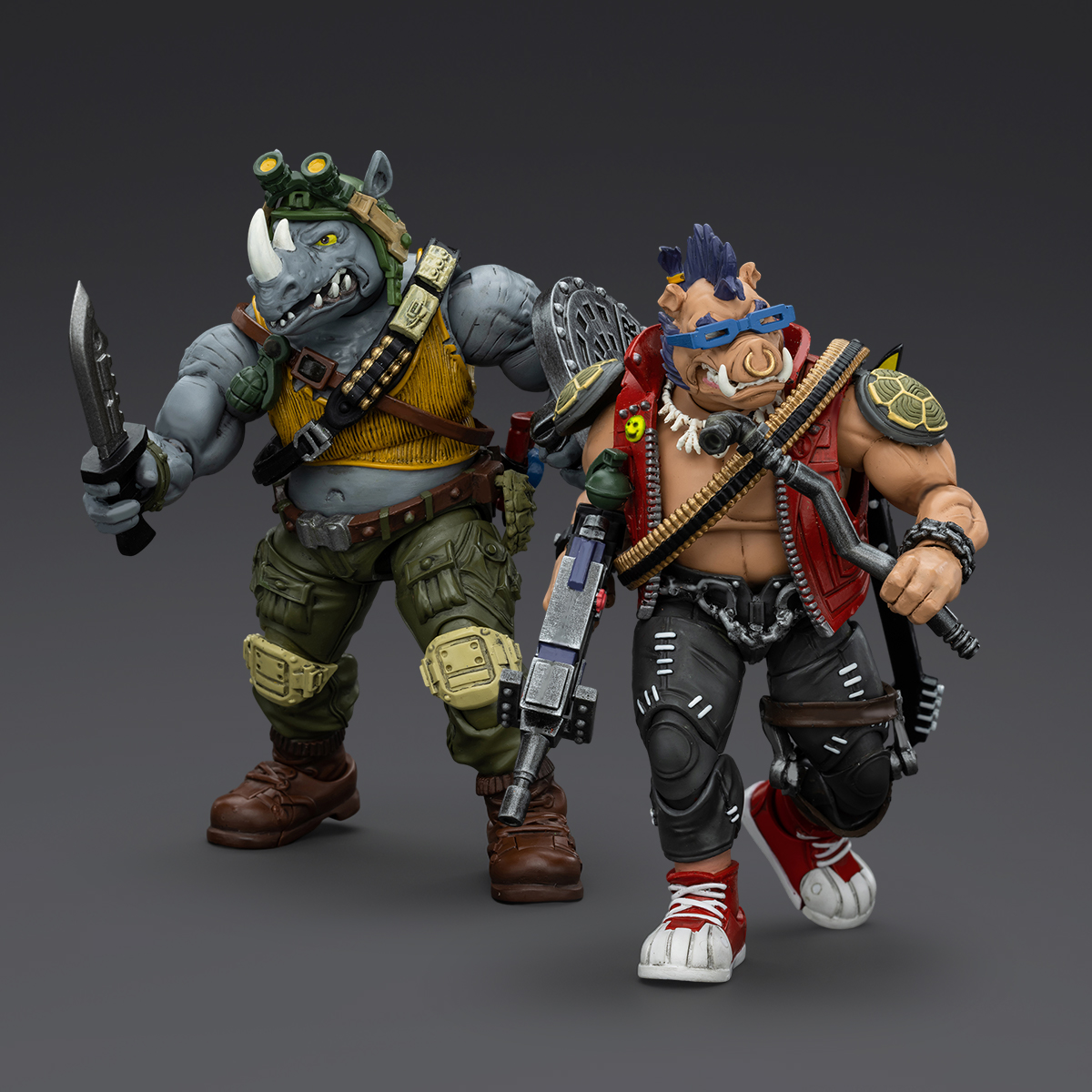 JOYTOY Teenage Mutant Ninja Turtles TMNT Beebop and Rocksteady - JOYTOY WORLD