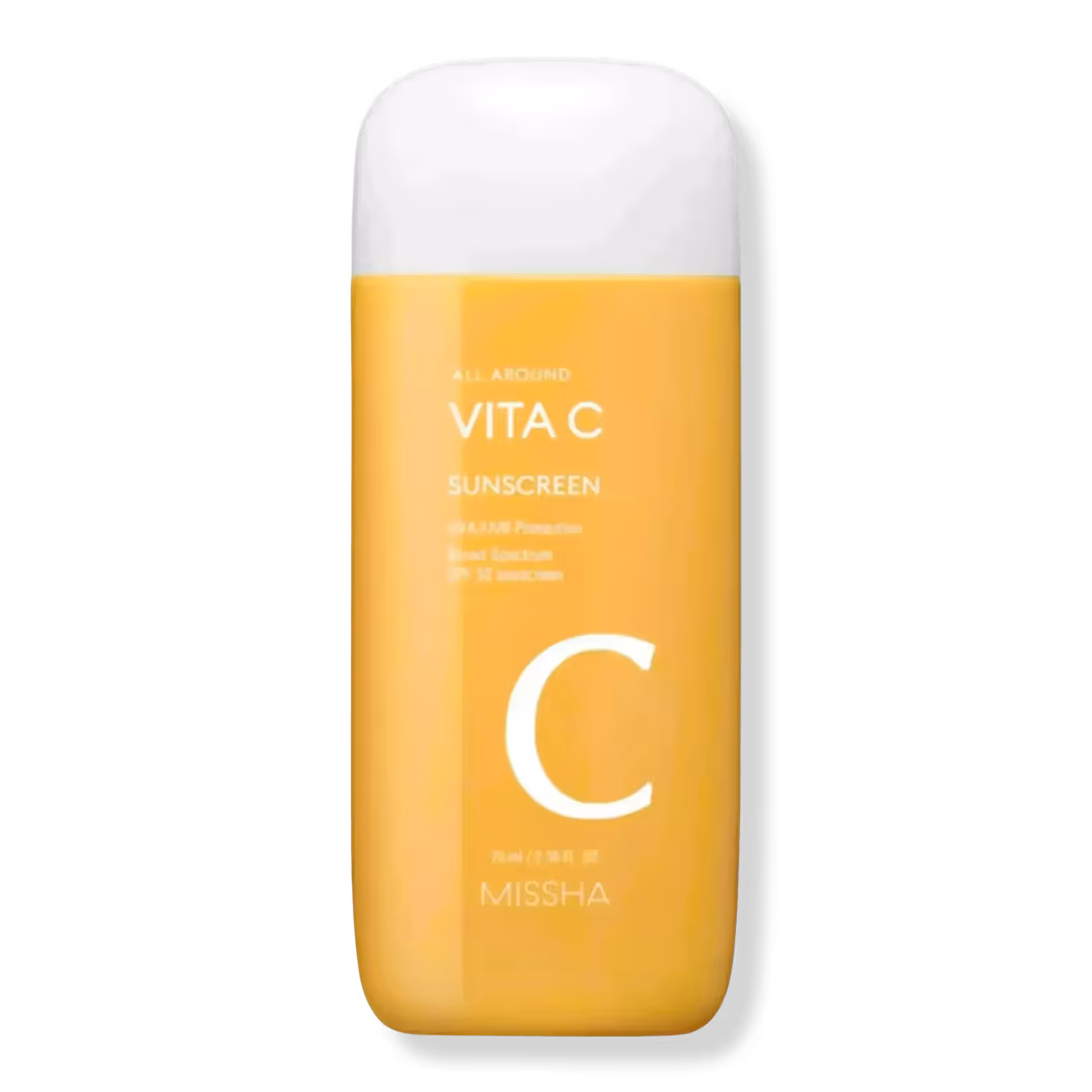MISSHA  All Around Vita C Sunscreen SPF50 Broadspectrum