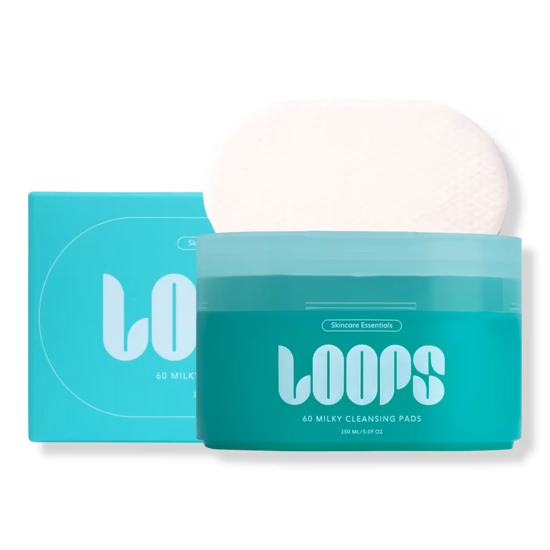 LOOPS  Skincare Essentials Milky Cleanser Pads