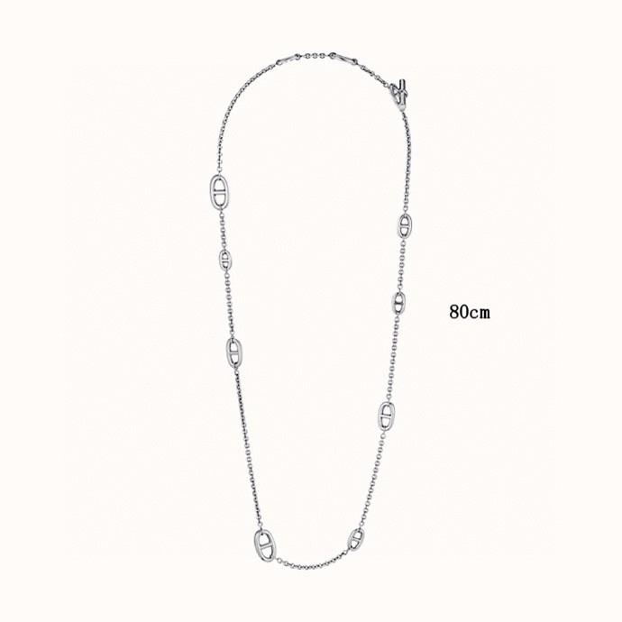 Hermès Pig Nose Necklace
