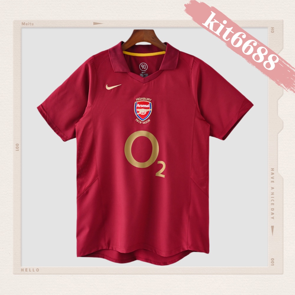 2005/2006 Arsenal Vintage Home Football Shirt