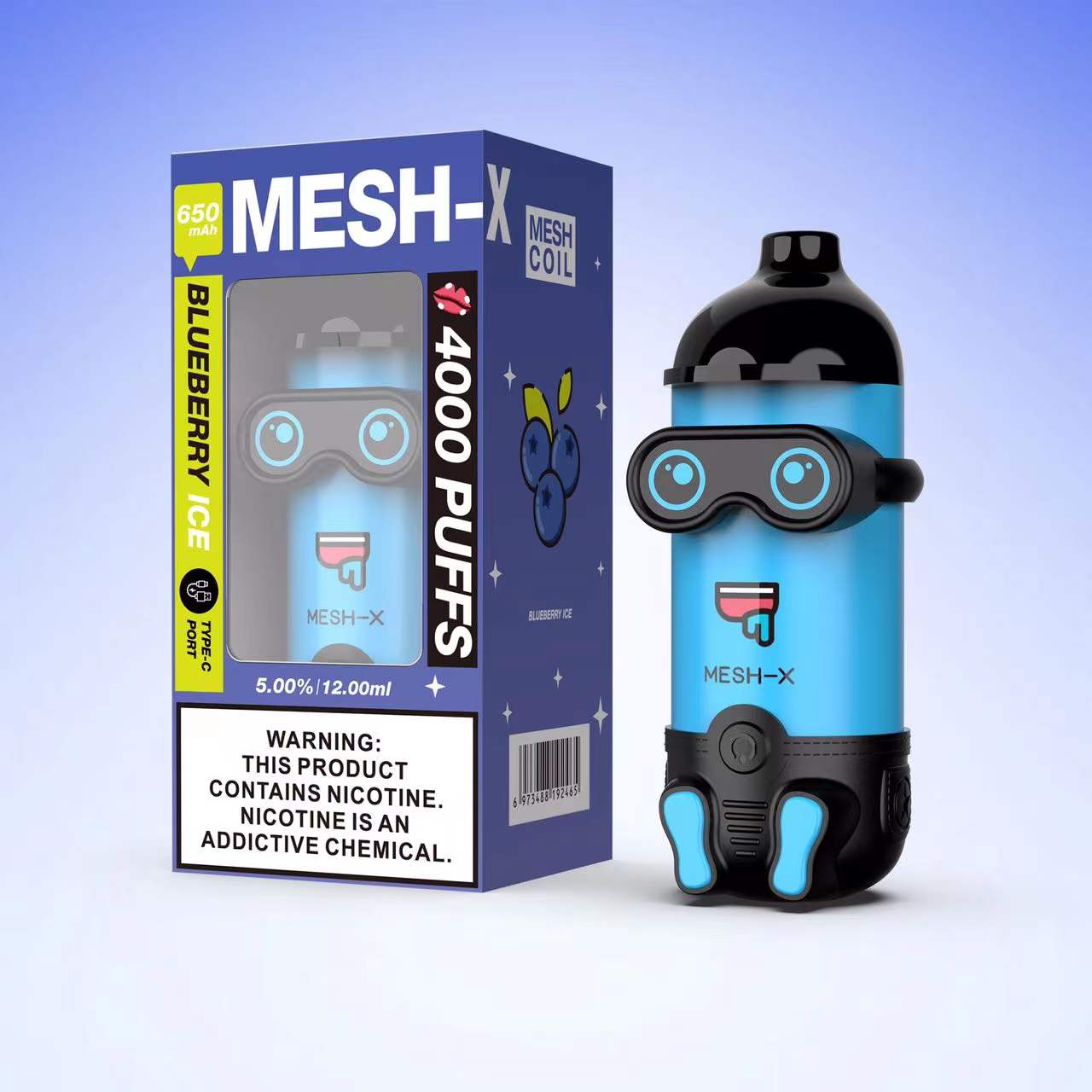 MESH-X Rechargeable Disposable Vapes