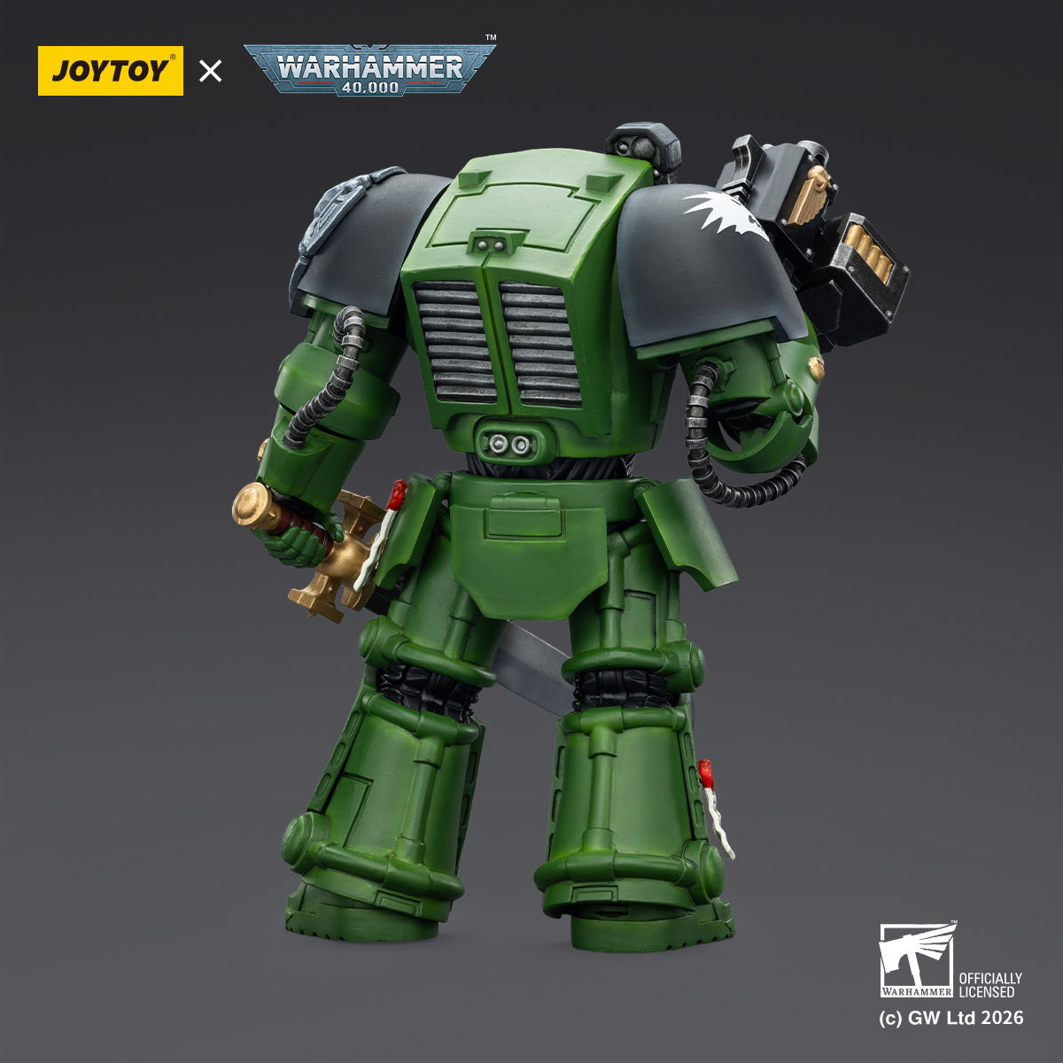 JOYTOY Warhammer 40k 1: 18 Salamanders Terminators - JOYTOY WORLD
