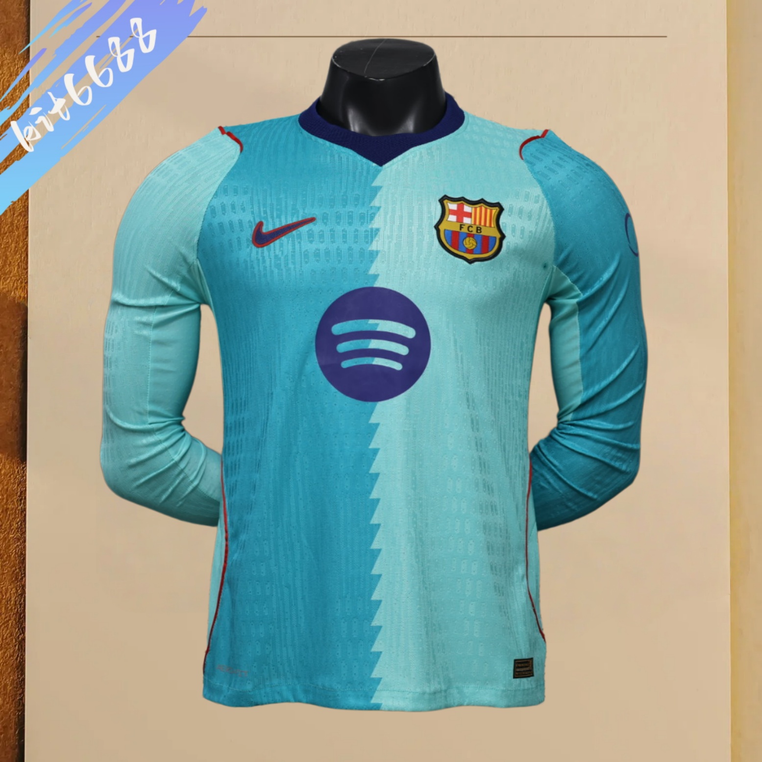2026/2027 Barcelona Away Long Sleeve Football Shirts (Player version)