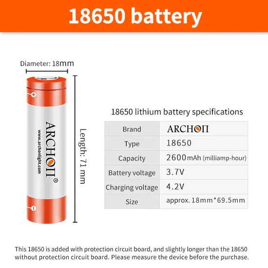 ARCHON D11V II warm white HD diving video lights