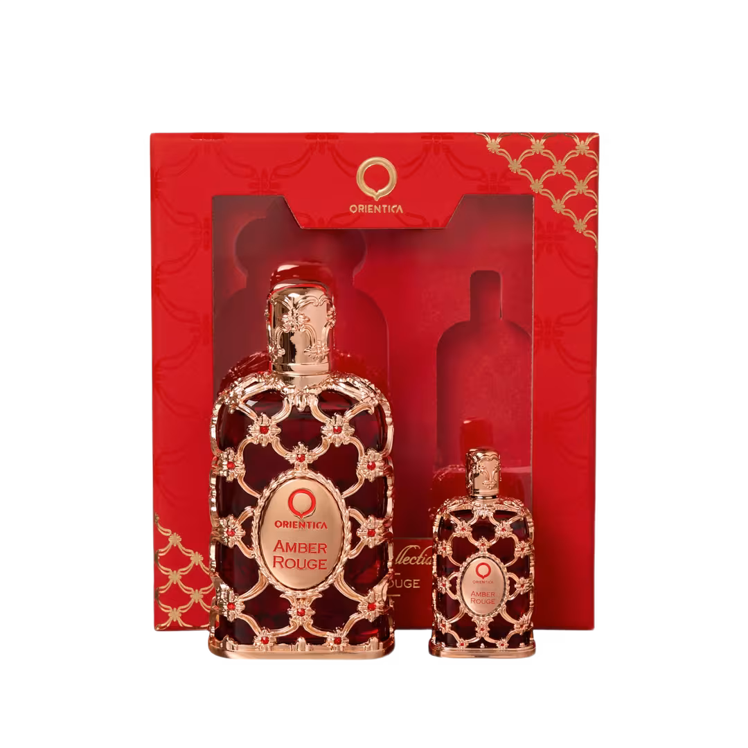 Orientica Perfumes  Amber Rouge Eau De Parfum 2-Piece Set