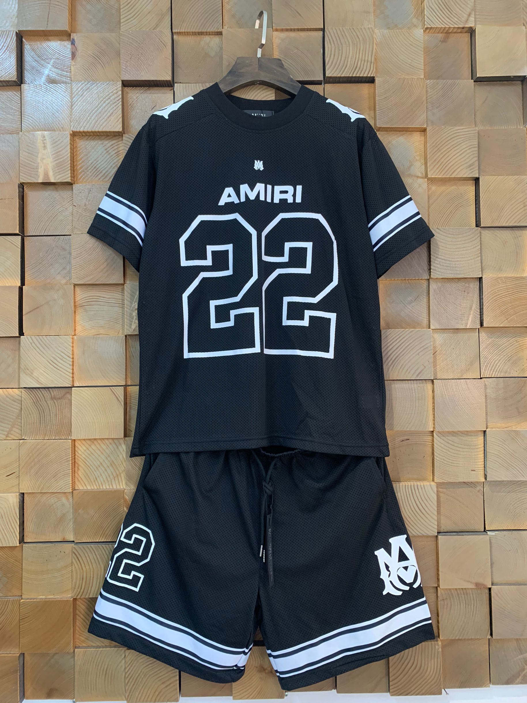 No. 22 black loose sports and leisure ball uniform