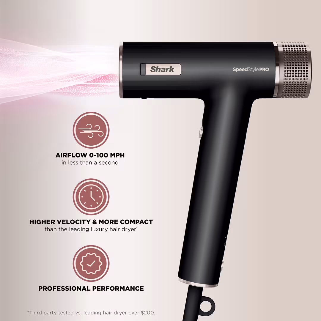 Shark Beauty  SpeedStyle Pro Professional Performance High-Velocity Hair Dryer System