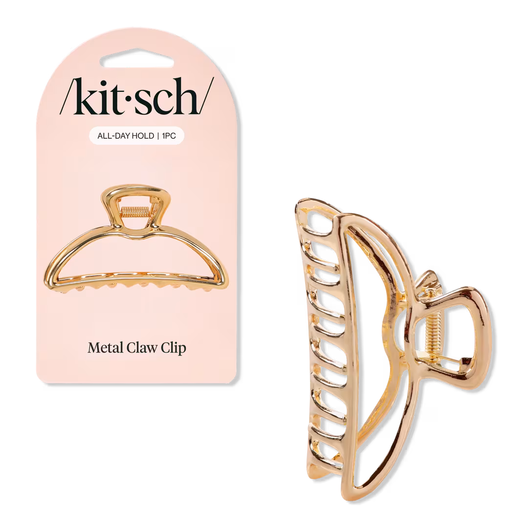 Kitsch  Gold Open Shape Claw Clip