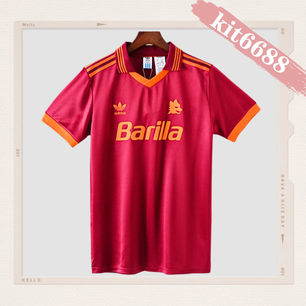 1992-1994 Roma Home Retro Football Shirt