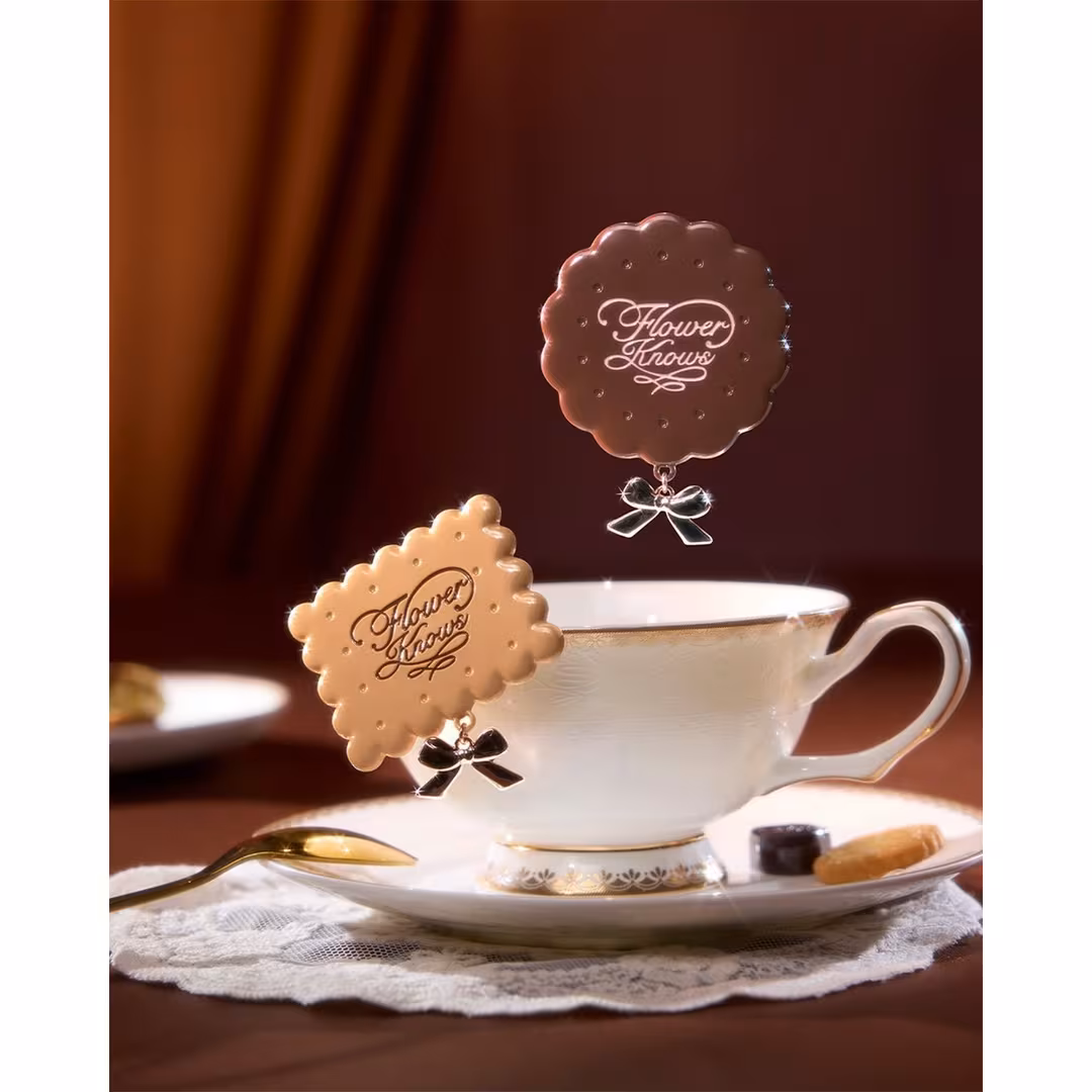 Flower Knows  The Sweetie Bear Collection Biscuit Hair Clip