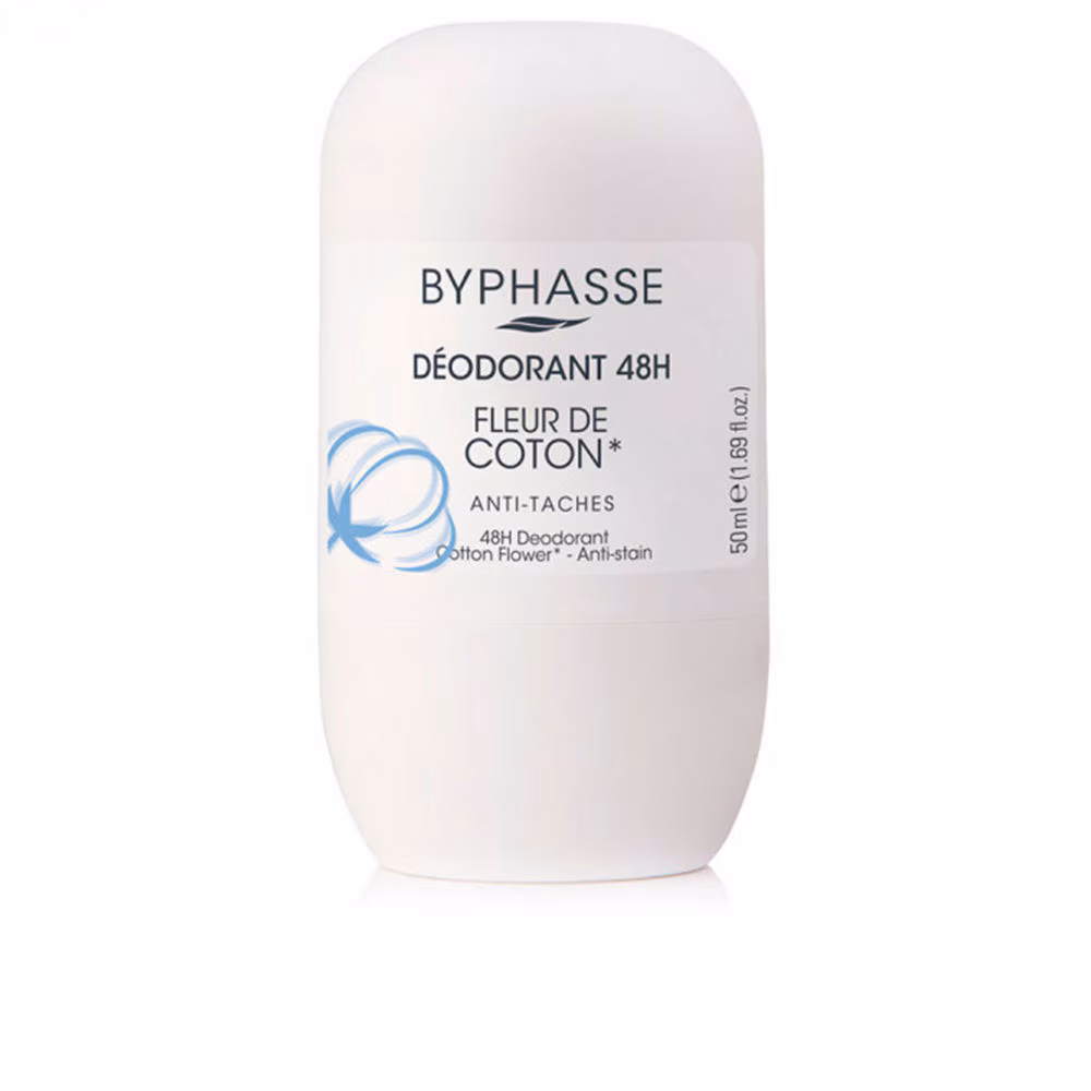 DEODORANT 24H Baumwollblume (Roll-on)