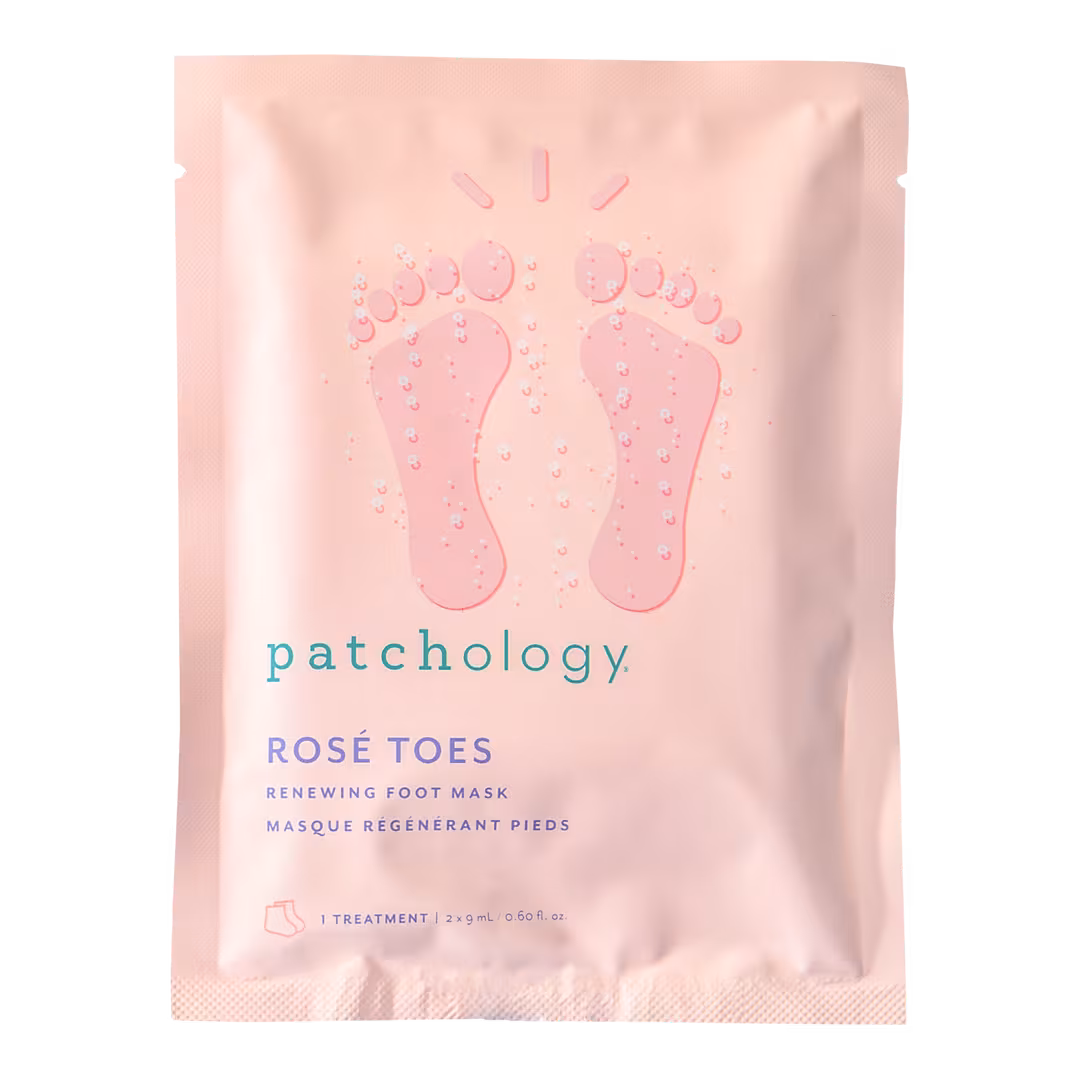 Patchology  Rosé Toes Renewing Heel & Foot Mask