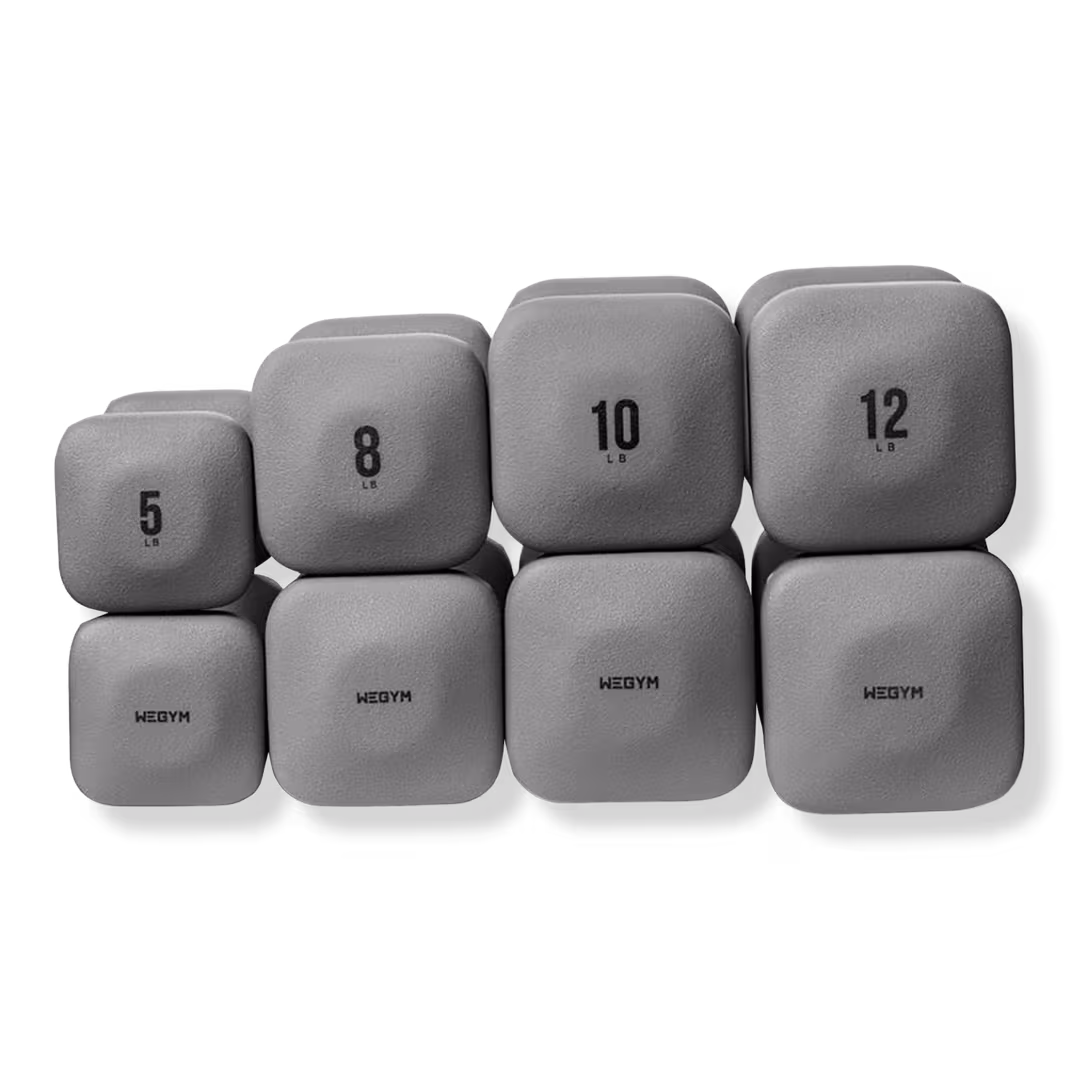 WeGym  SafeGrip Dumbbells Medium Set