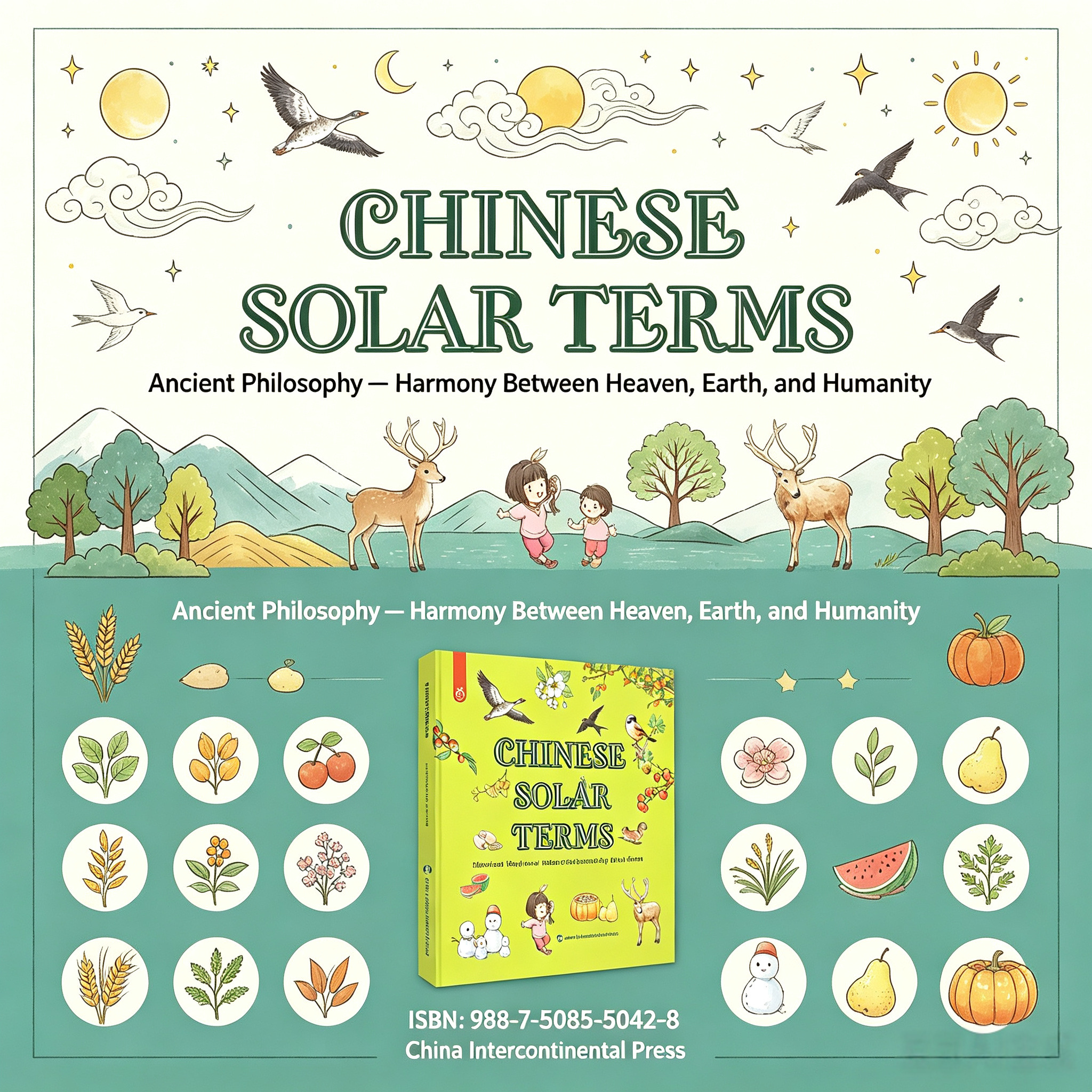 China's 24 Solar Terms (English Edition) - 2024 Chinese Culture Book