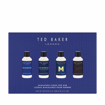 Ted Baker Discovery Set Eau de Parfum Spray Gift Set 4X15ML