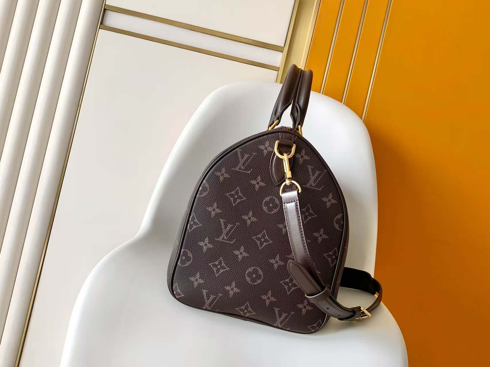 [15A]LV Speedy P9 40 Coffee