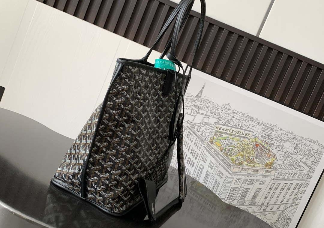 Replica Goyard ANJOUSPMLCG03TY01P Anjou PM Bag Black