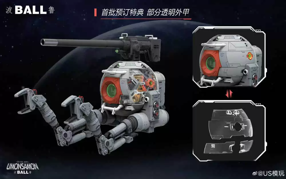 US-001 Mobile Suit Gundam 1/60 RB-79 Ball - JOYTOY WORLD