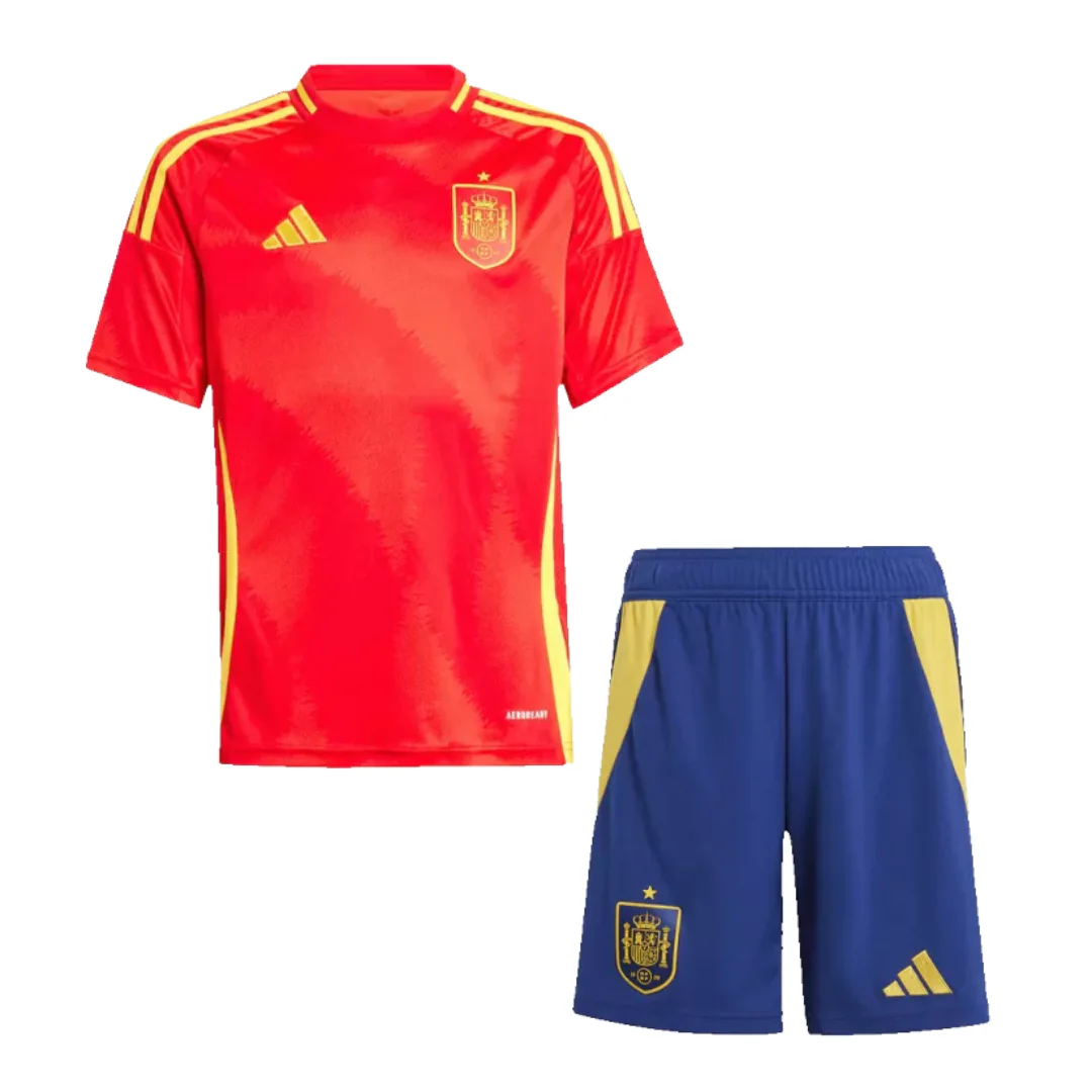 Kids Spain Home Soccer Jersey 2024/25