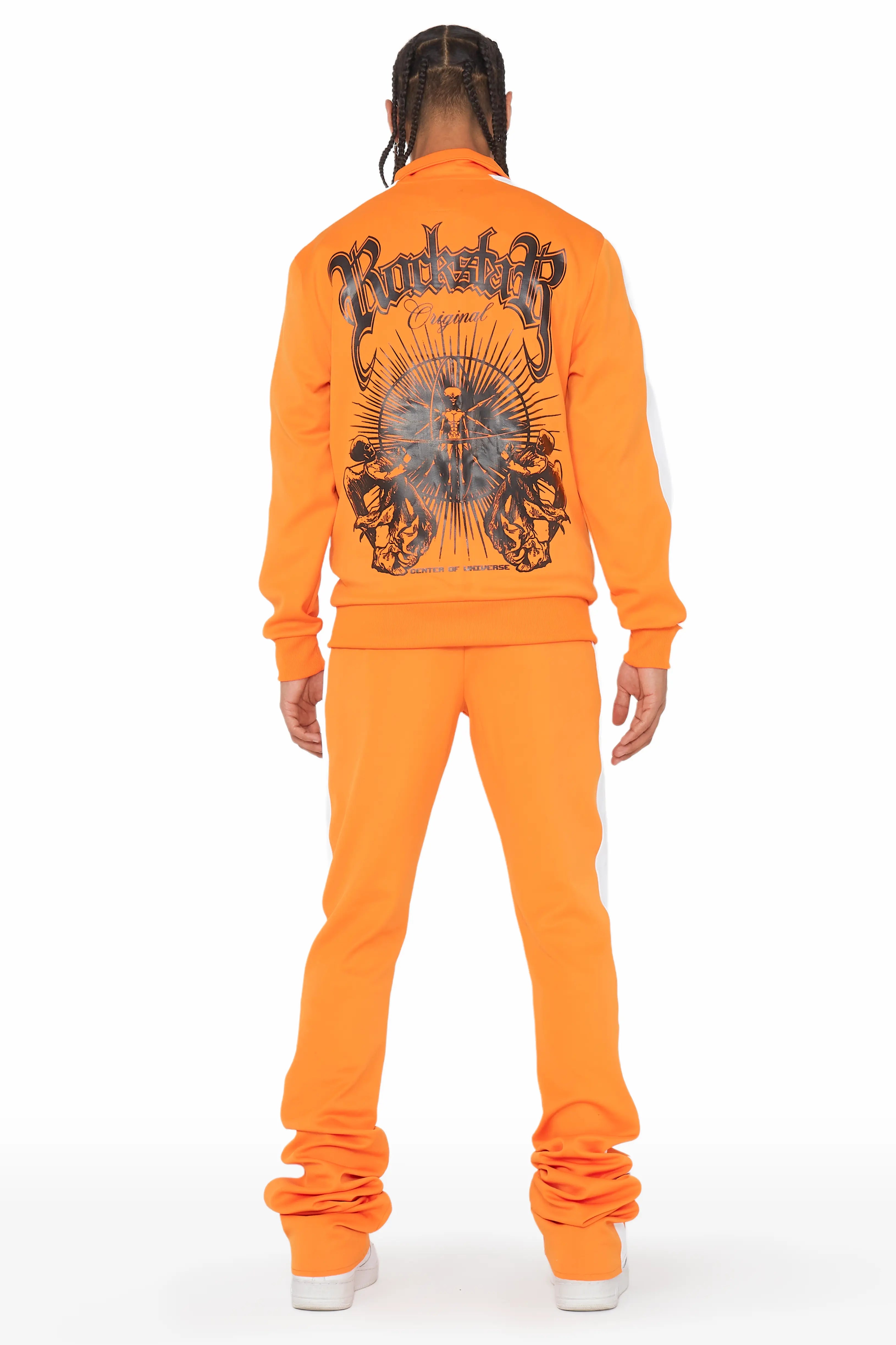 Cian Orange Tricot Super Stacked Track Set