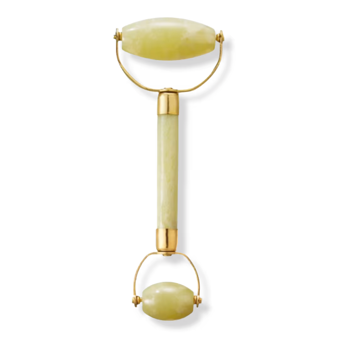 White Lotus Beauty  Genuine Crystal Roller Chemical Free Jade