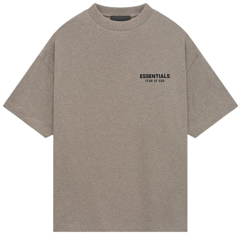 Tee Jersey Crewneck Heather Grey/SS24