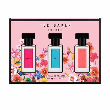 Ted Baker Floralicious Eau de Toilette Gift Set 3X10ML