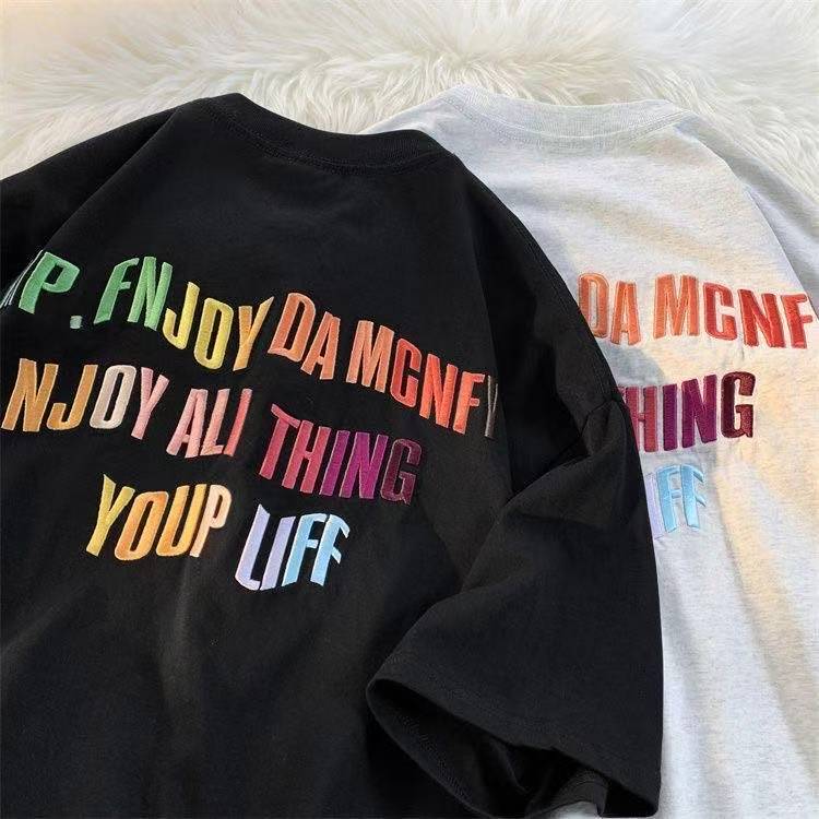Men's solid color long Fashionable round-neck sweatshirt