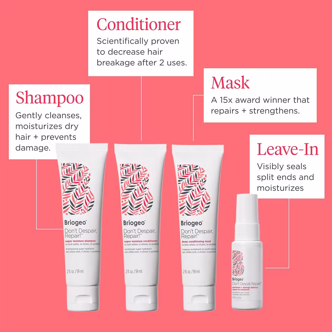 Briogeo  Don't Despair, Repair! Moisturize + Repair Starter Set