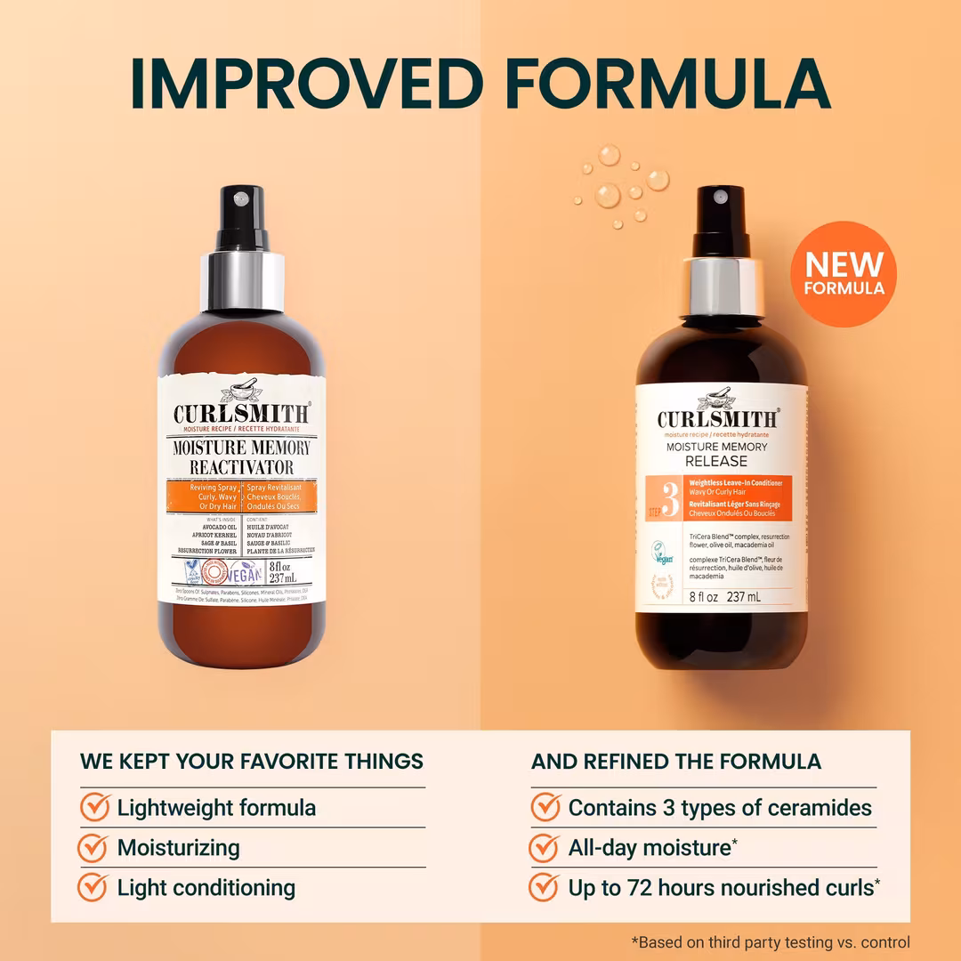 Curlsmith  Moisture Memory Weightless Leave-In Release
