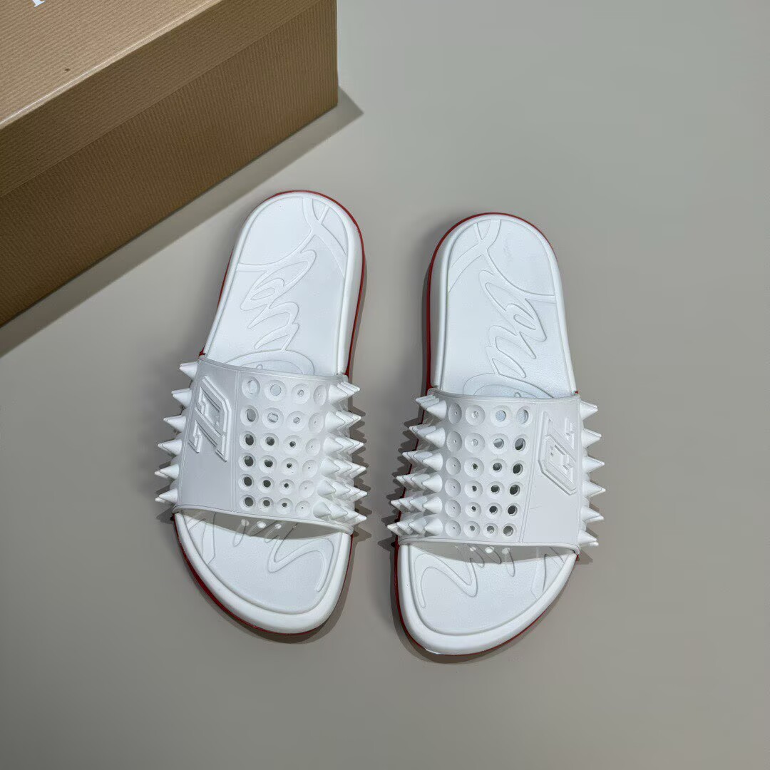 CHRISTIAN LOUBOUTIN SLIPPERS - CCSHOES