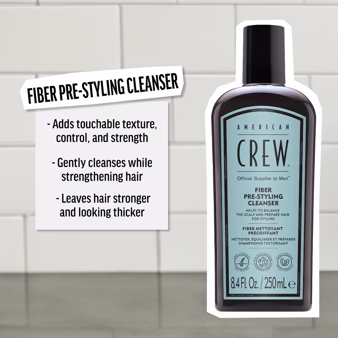 American Crew  Fiber Pre-Styling Cleanser Shampoo