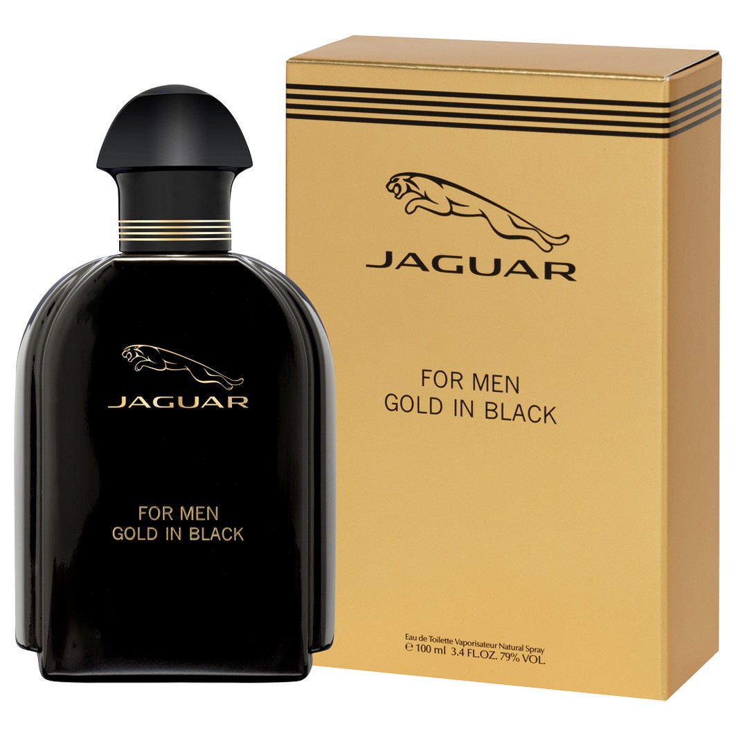 For Men Gold In Black