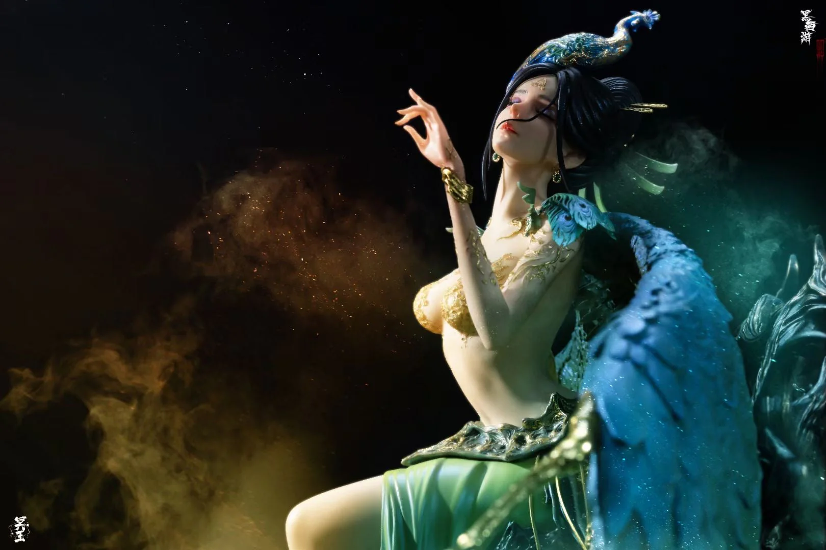 Hades Studio - Ori Creation Peacock King Ming | 原创 孔雀大明王