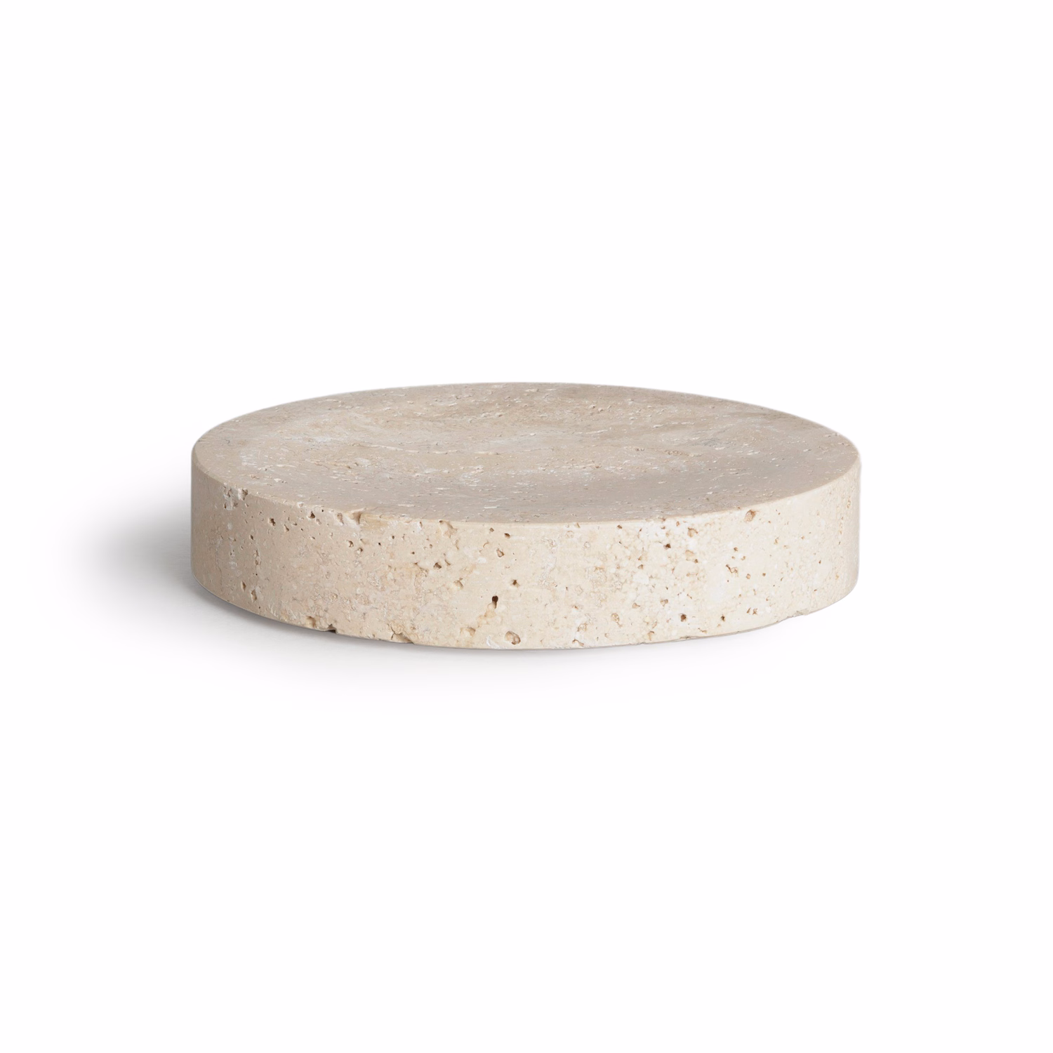 Seifenschale Travertine Grace 14 x 10 x 2,5 , Travertin